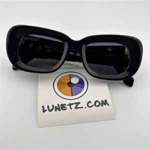 Off-White Carrara Sleek Black Sunglasses for Women